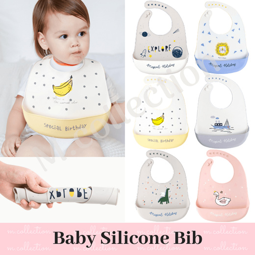 baby bib with teether