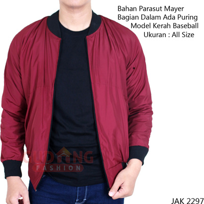 71 Model Jaket Parasut Baseball Terbaru