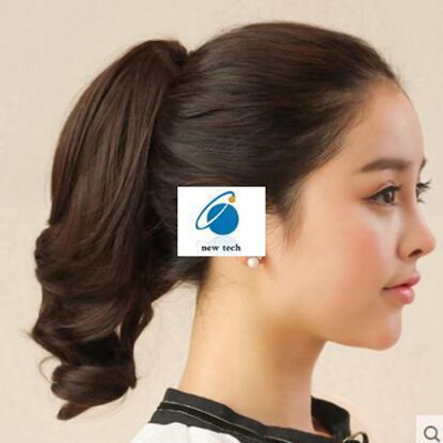 Qoo10 Ponytail Wig Short Hair Fluffy Short Claw Clip Section