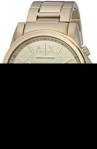 Armani Exchange Mens AX2099 Gold Watch 