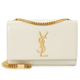 Saint Laurent White Monogram Card Holder 423291 BOW02 9207