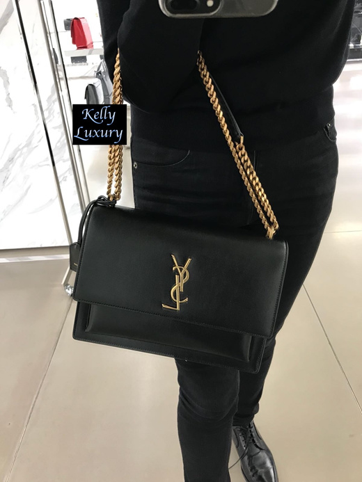 ysl sunset black gold