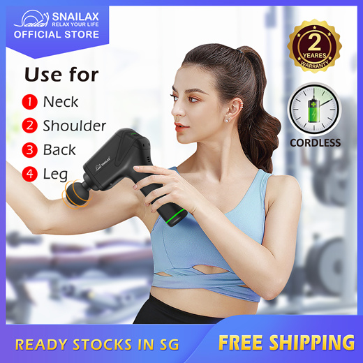 Neck and Shoulder Massager, Cordless Shiatsu with Heat-632NC exclusive at Snailax