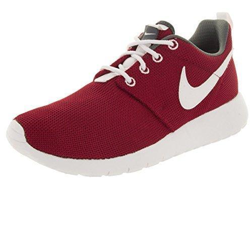 nike roshe run red white