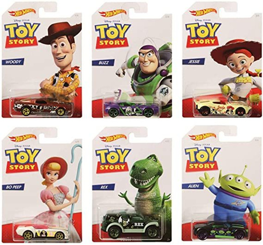 disney pixar cars bath toy set 6 piece