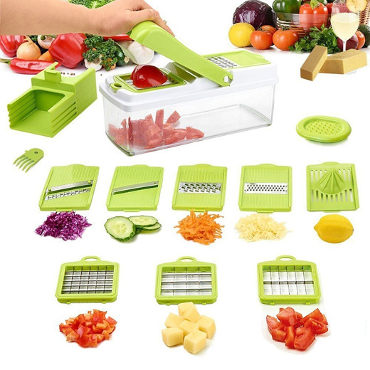 Qoo10 - Kitchen multi-functional storm vegetable cutter frozen