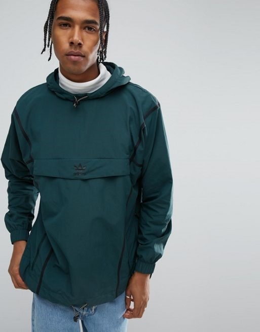 adidas taped anorak