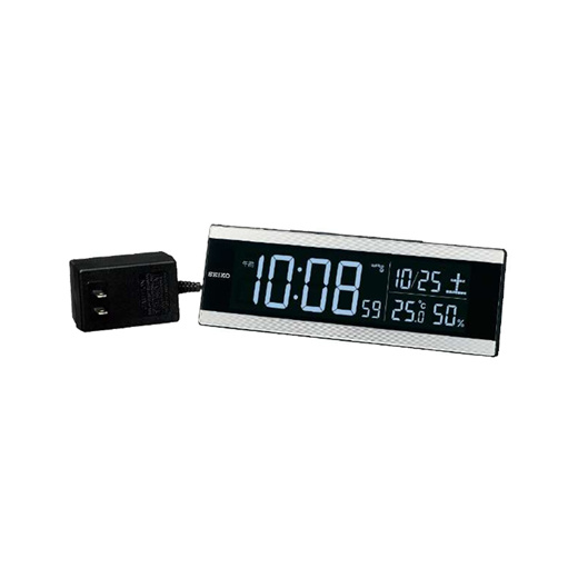 Qoo10 - Seiko alarm clock c3 silver line pattern dl306s : Furniture & Deco