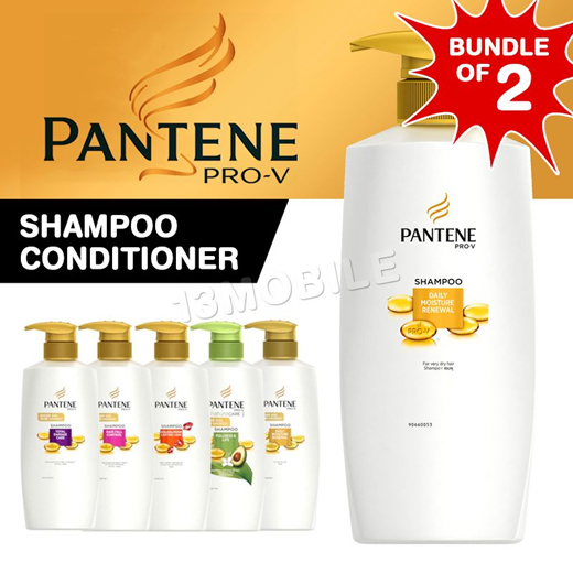 Qoo10 Bundle Of 2 Pantene Pro V Shampoo Conditioner 750ml 670ml Anti Dan Hair Care