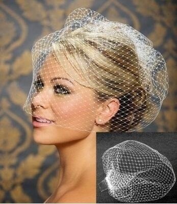 wedding birdcage veil