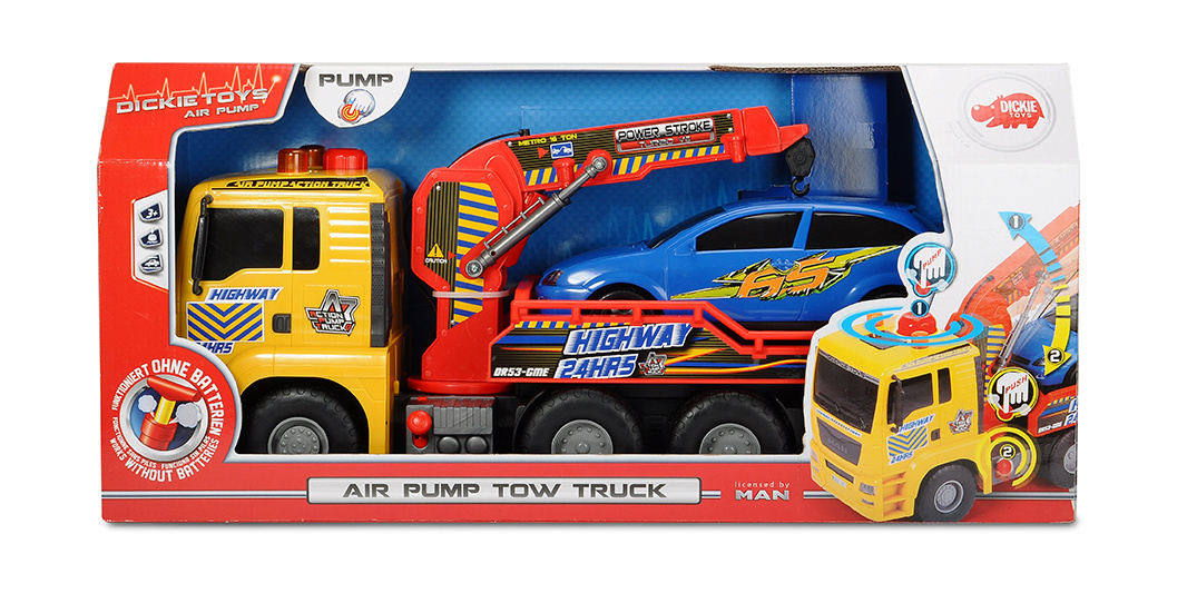 air pump tow truck