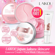 BUY 1 FREE 1! 100pcs LAIKOU Japan Sakura Eye Mask Reduce Dark Circles and Fine Lines