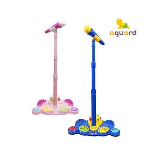 toy microphone with stand
