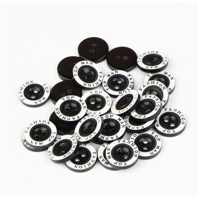 small black buttons