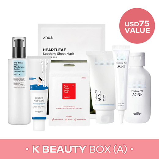 [30% Coupon Applicable] K Beauty Box (A) / $75 Worth Value Pack / Free Shipping