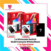 Nintendo Switch OLED Console (White/Neon) Bundle/Standalone - 1 Year Local Warranty (Ready Stock)