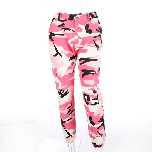 camouflage cargo trousers ladies