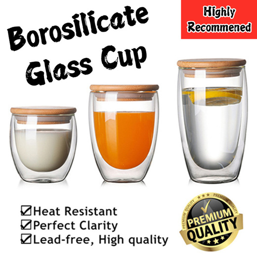 glass thermal cup