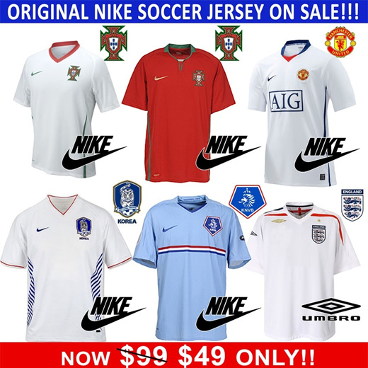 nike soccer jersey sale