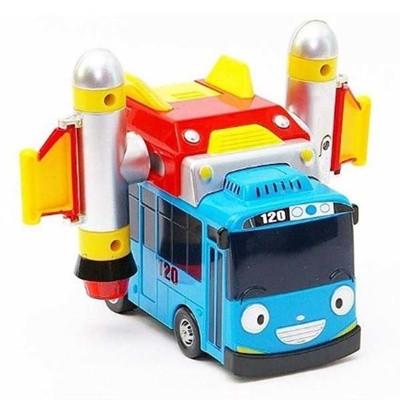 Qoo10 Tayo  The Little Bus Sound Rocket  Play Toy  Korean 