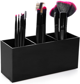 26 Slots Small Acrylic Eyebrow Mascara Cosmetic Makeup Pencil Holder Lip  Liner Organizer Compact