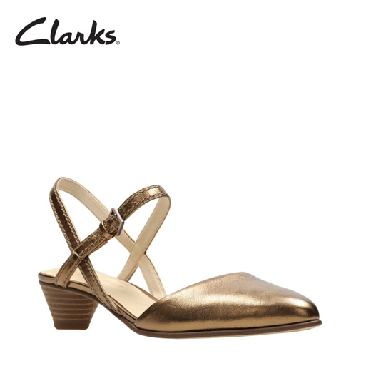 clarks bronze shoes