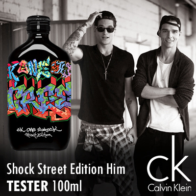 ck one shock street edition for him