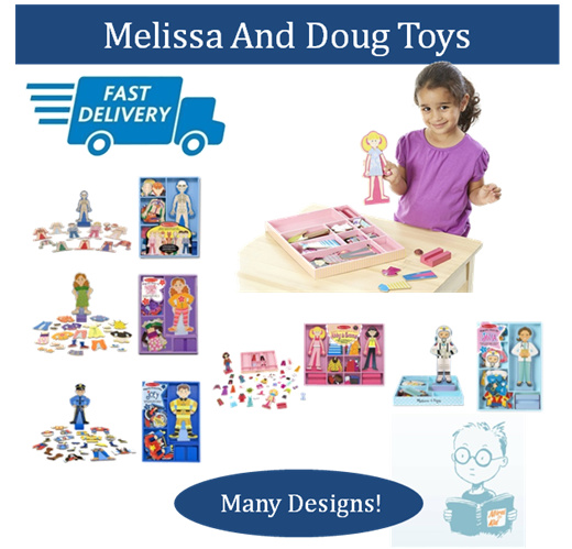Melissa & Doug, Toys, Melissa And Doug Magnetic Dress Up Maggie Leigh
