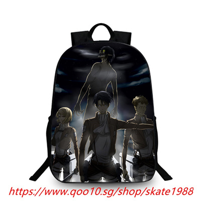 attack on titan school bag