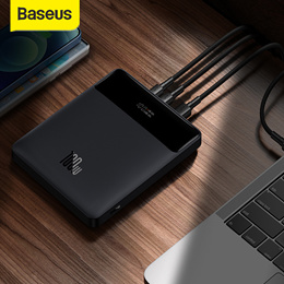 Baseus 100W Power Bank 20000mAh Type C PD Fast Charging Powerbank Portable External Battery Charger