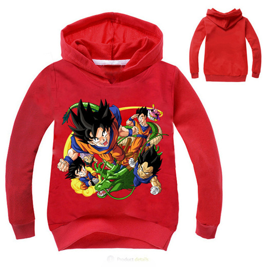 boys dragon ball z hoodie