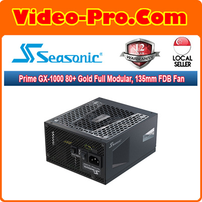 Qoo10 Seasonic Prime Gx 1000 80 Gold Full Modular 135mm Fdb Fan 12 Yr Warra Computer Game