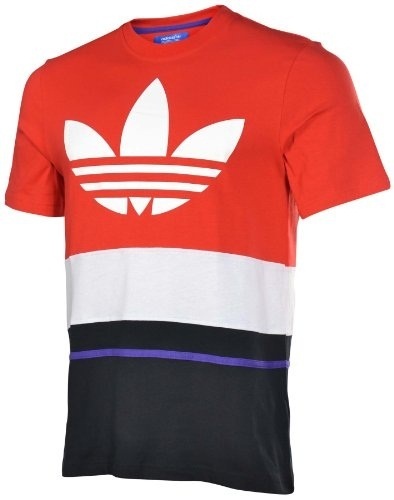 red white blue adidas shirt