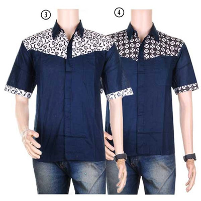 Qoo10 Baju  Batik  Kombinasi  Men s Clothing 