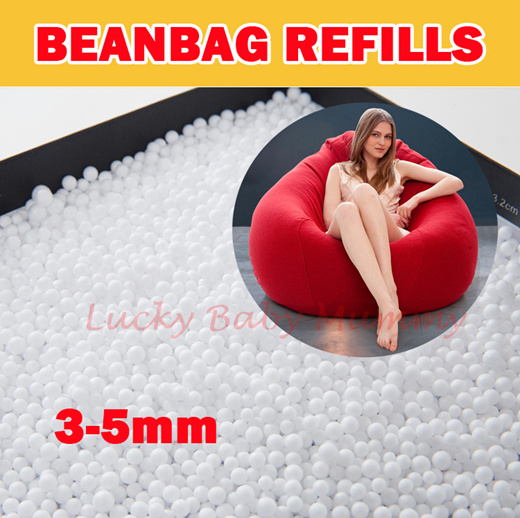 Qoo10 - Micro EPS Bean Bag Beans (10L - 20L) Beanbag Refill / Filling /  Stuffi : Furniture & Deco