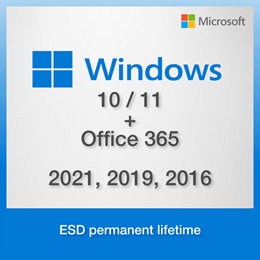 [주문즉시발송] 윈도우 11 10 + 오피스 365 2021 2019 2016 ESD 영구 평생(이메일 발송)