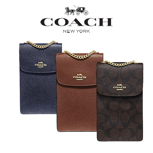 coach cell phone bag