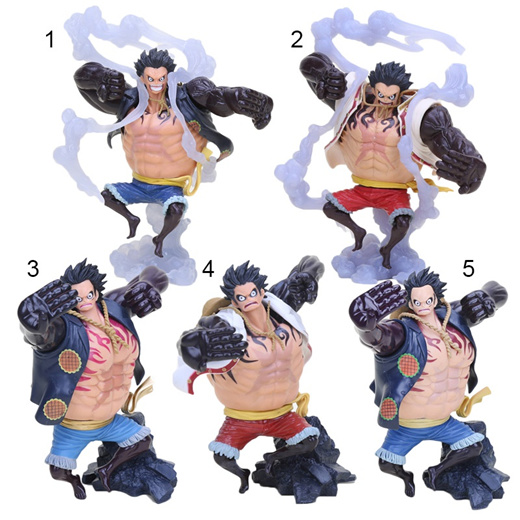 Qoo10 5styles Anime One Piece Figure Toy Gear 4 Luffy Pvc Action Figure Toy Toys