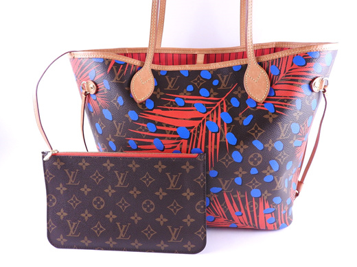 Louis Vuitton, Bags, Authentic Louis Vuitton Neverfull Mm Jungle Dots