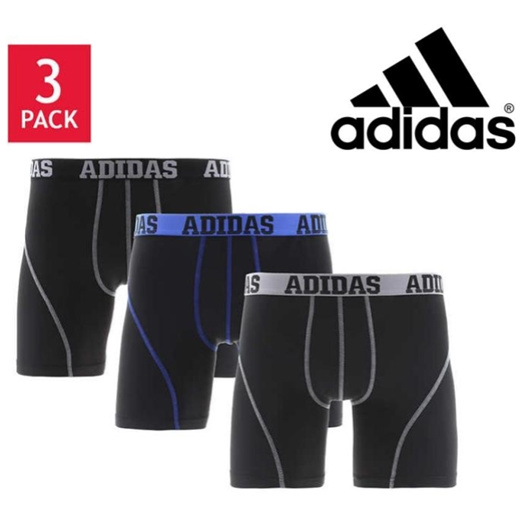 adidas men's sport performance climalite boxer brief underwear