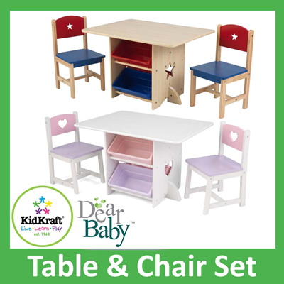 kidkraft heart table