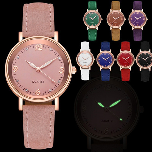 [US$9.72](▼50%)Classic Retro Ladies Watch High-end Watch Luminous Metal  Dial Quartz Watch Casual Matching Watch Chr