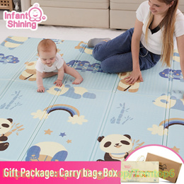 0.5cm Double-Side Baby Crawling Play Mat Dinosaur Puzzle Game Gym Soft Floor  Eva Foam Children Carpet for Babies KidsToys