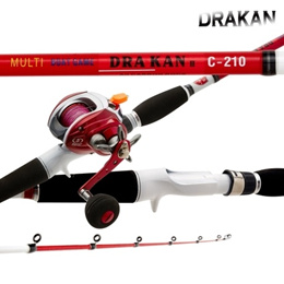 Qoo10 - Super SALE 2.1M Telescopic Sea Fishing Rod Ultra Light