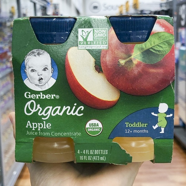 gerber prune juice for newborns