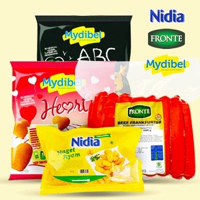 FROZEN FOOD FAIR FRONTE/MYDIBEL/NIDIA( FREE SHIPPING JABODETABEK ) Deals for only Rp15.000 instead of Rp55.556