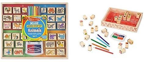 melissa and doug animal stamp set