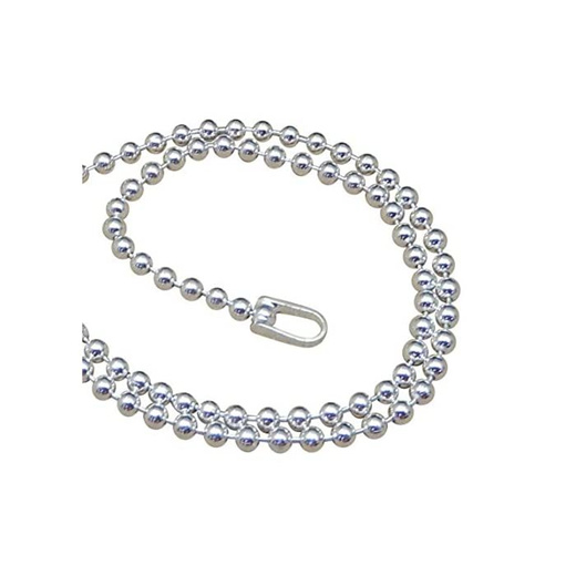 Qoo10 - Diameter 2 mm length 45 cm necklace men's silver 925 ball chain ...