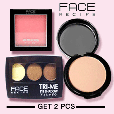[CLEARANCE SALE] Face Recipe Make-Up Collection - Buy 1 Get 1 Free