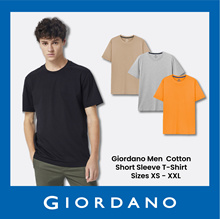Giordano Men Cotton Short Sleeve T-shirt